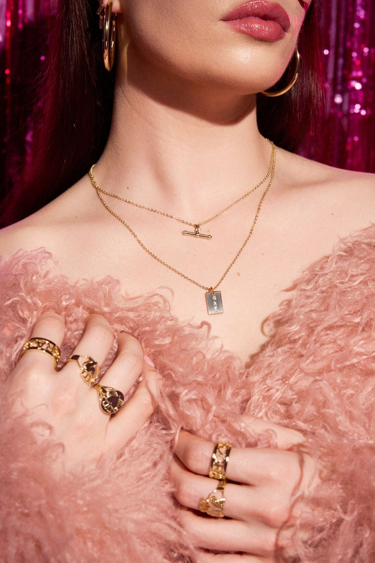 Mr T-Bar Necklace