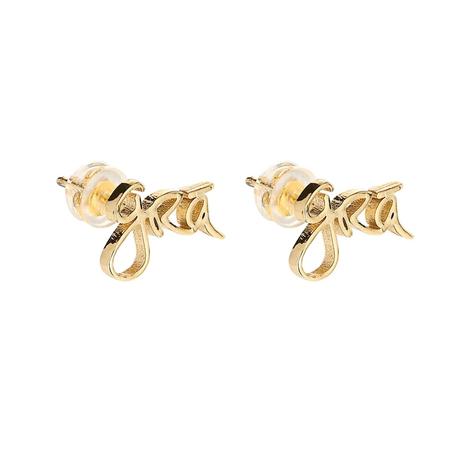 Grá Beag Gold Stud Earrings