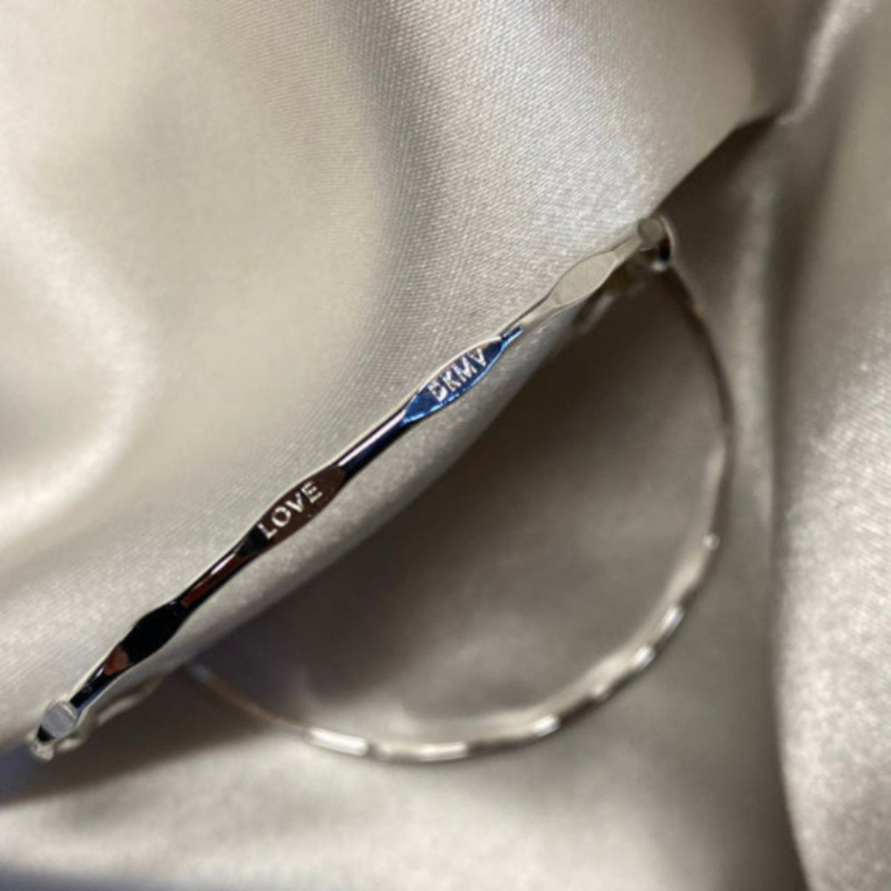 Silver Hustler 2.0 Hoop Earrings