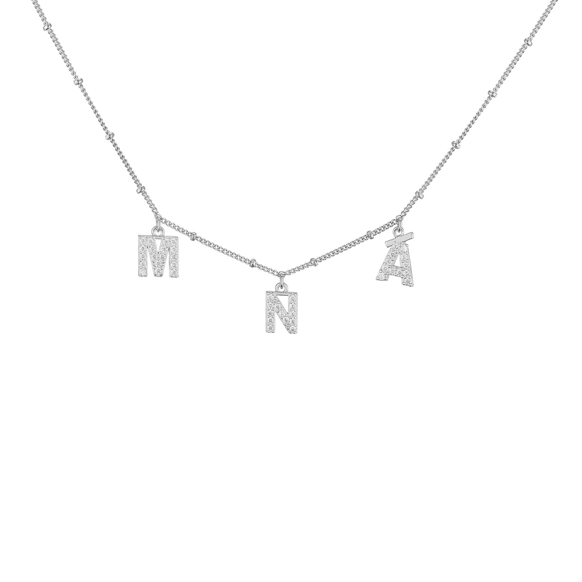 MNÁ Irish Letters Necklace