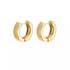 Gold Not Yer Average Mini Hoop Earrings