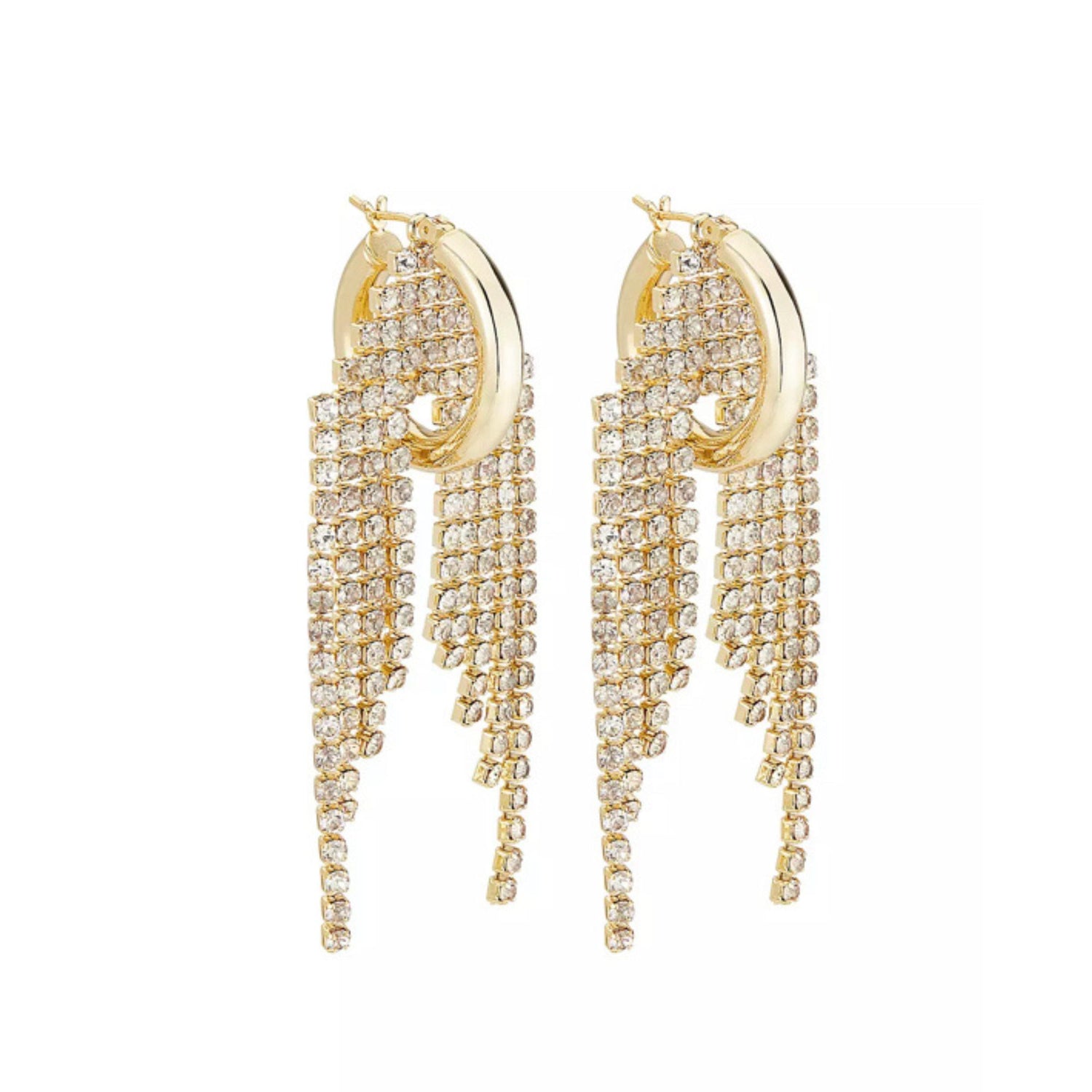 OUT OUT Hybrid Hoop Gold Earrings