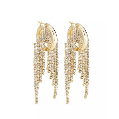 OUT OUT Hybrid Hoop Gold Earrings